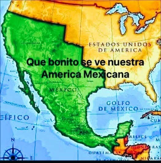 Shiv - ¡Qué bonito se ve nuestra América Mexicana! 🇲🇽 Un recordatorio ...