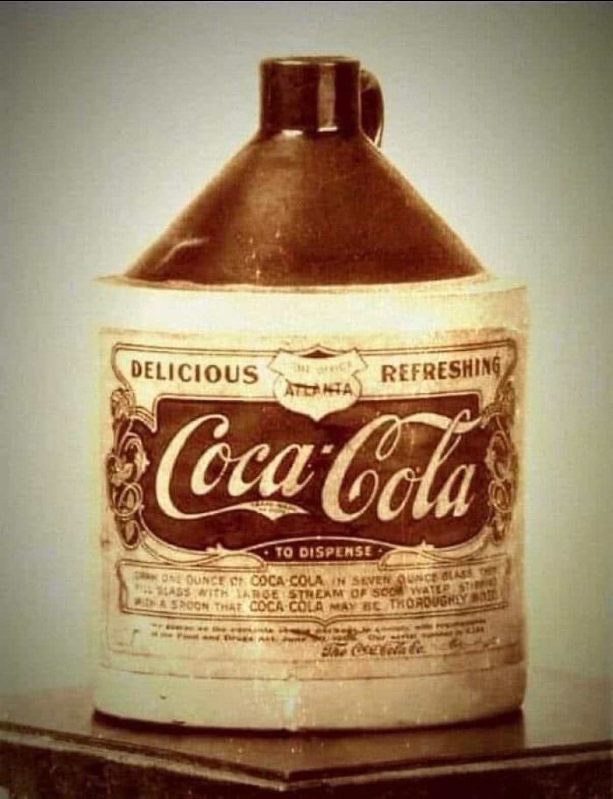 This is the first Coca-Cola bottle sold to the public, launched in