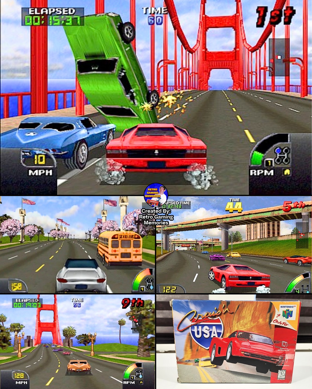 Retro - Cruis’n USA brought arcade racing excitement to the Nintendo 64 ...
