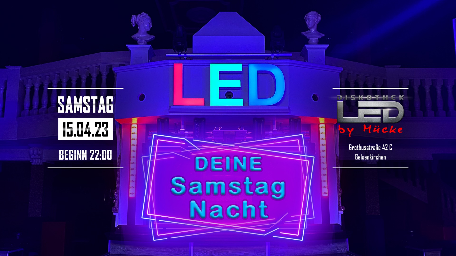 Diskothek LED