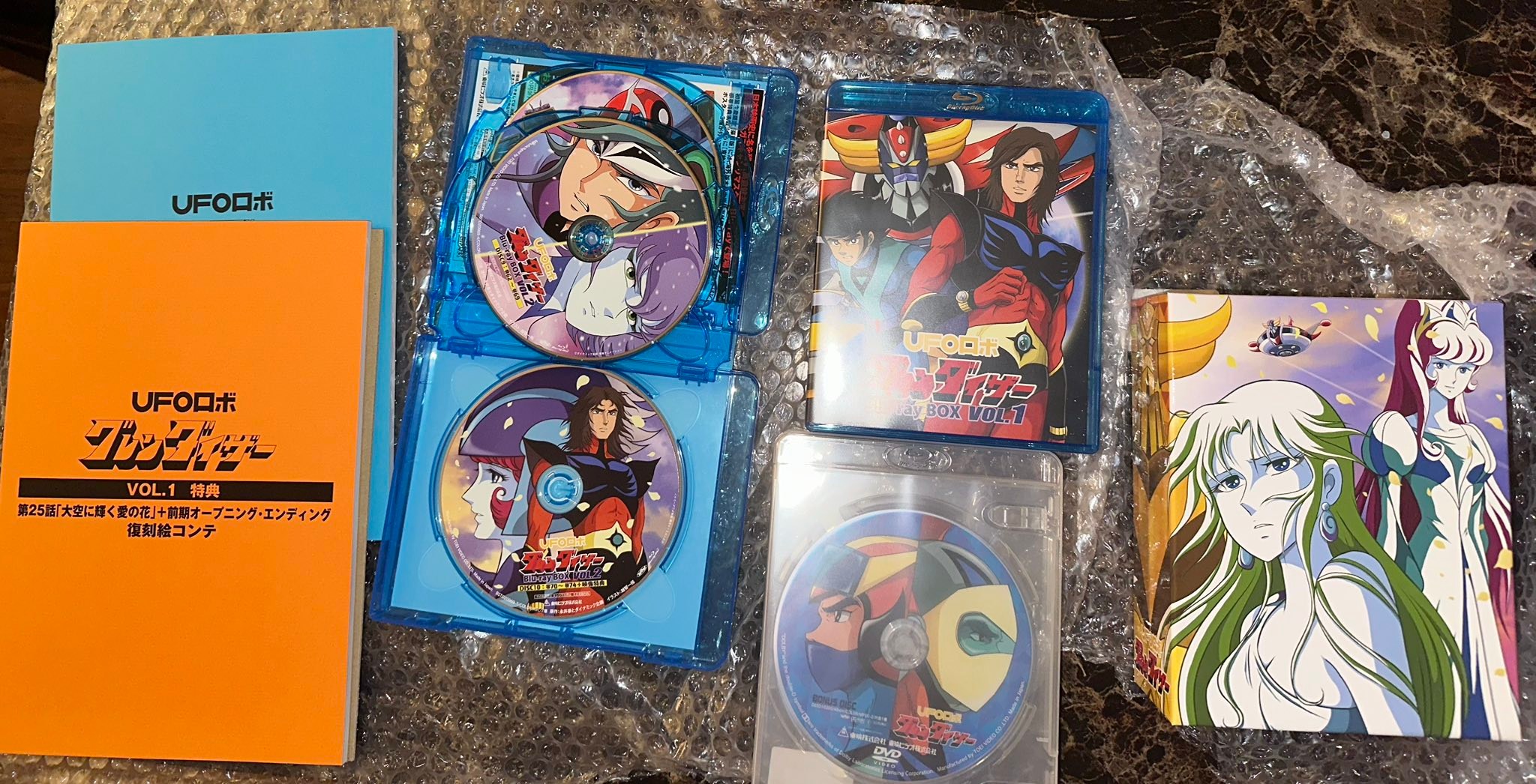 Grendizer UFO Robo Blu-ray review and character analysis