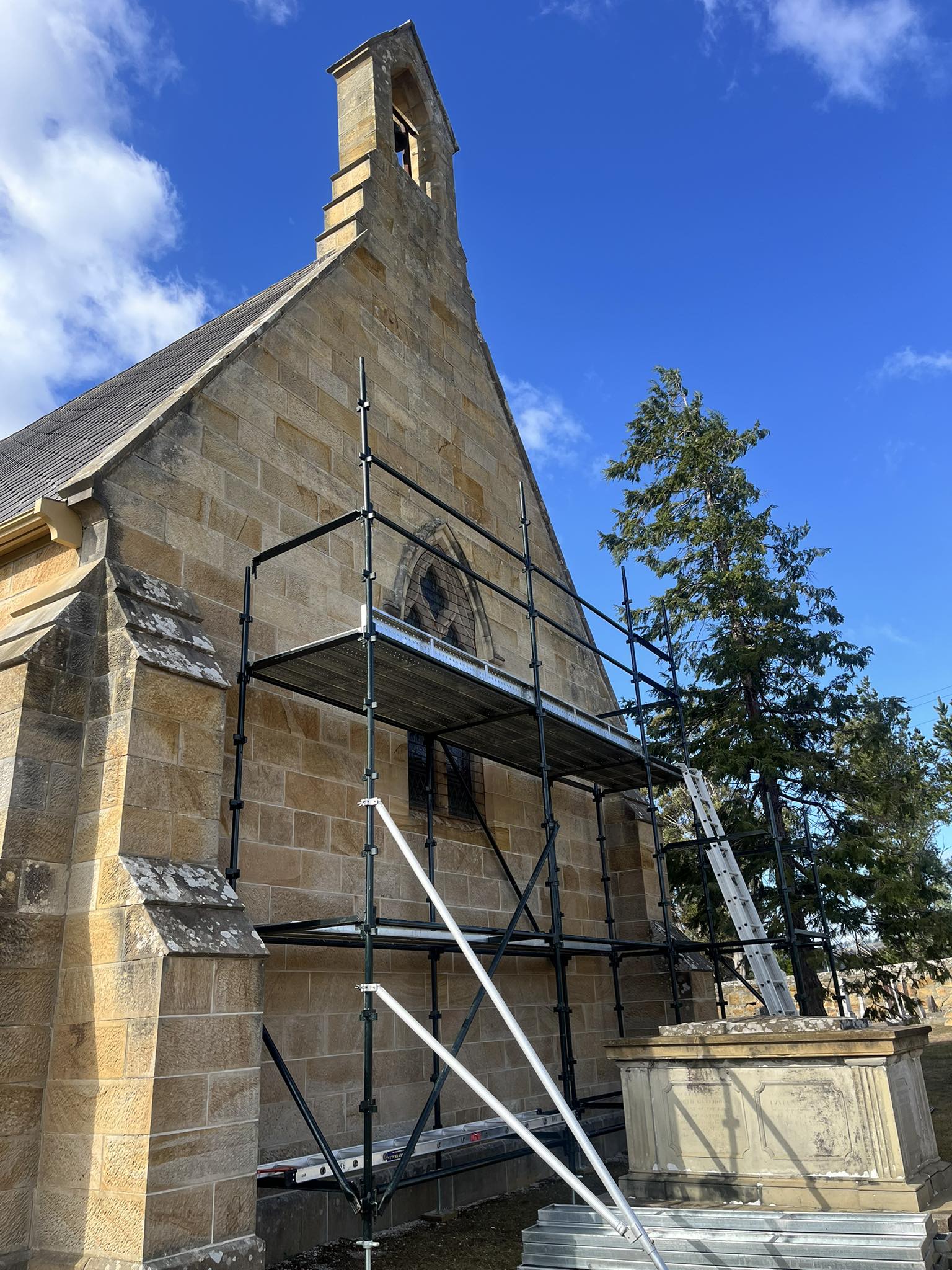 Friends - The west facing wall has needed some love. Maintenance of the ...