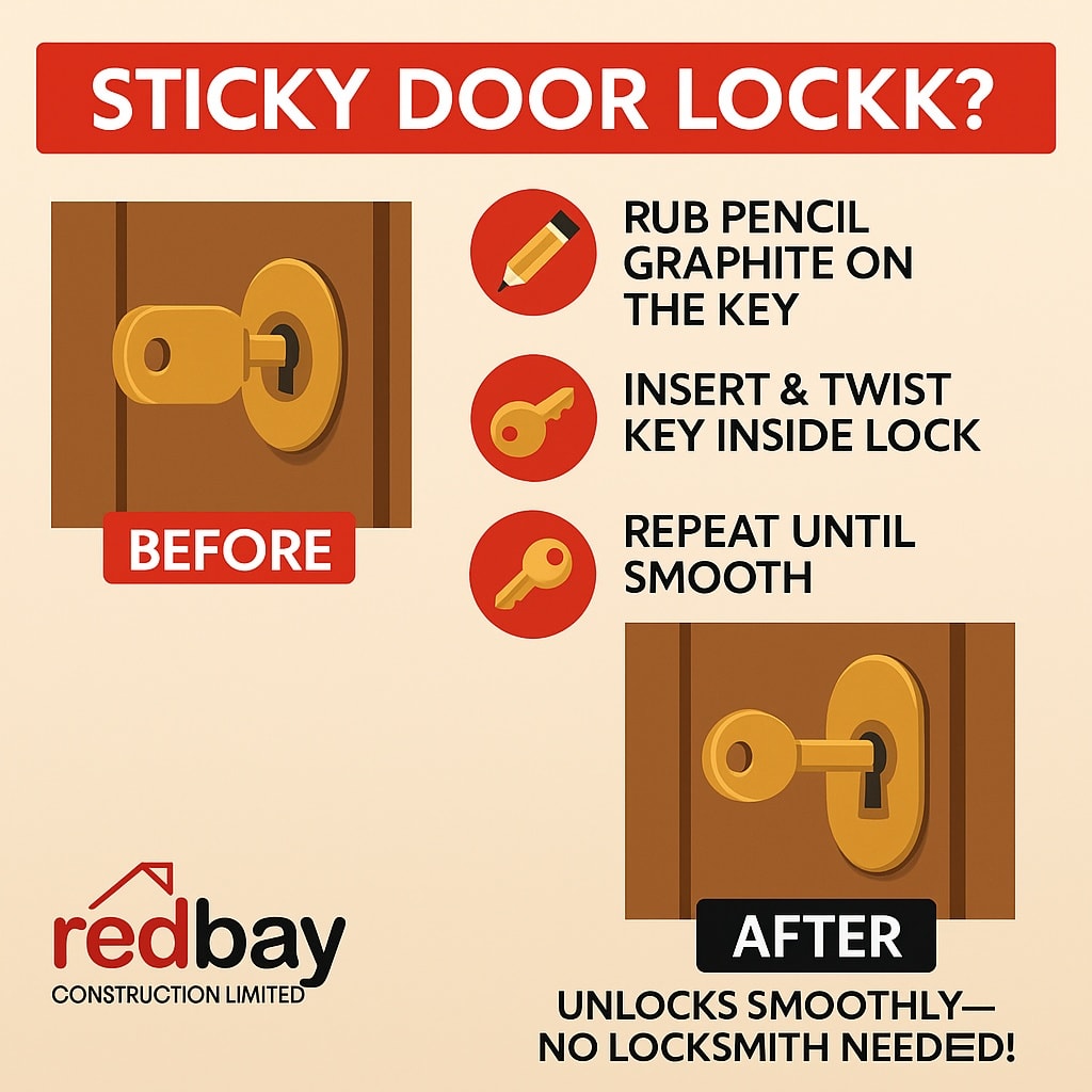 Redbay - Struggling with a sticky door lock? No need to call a ...