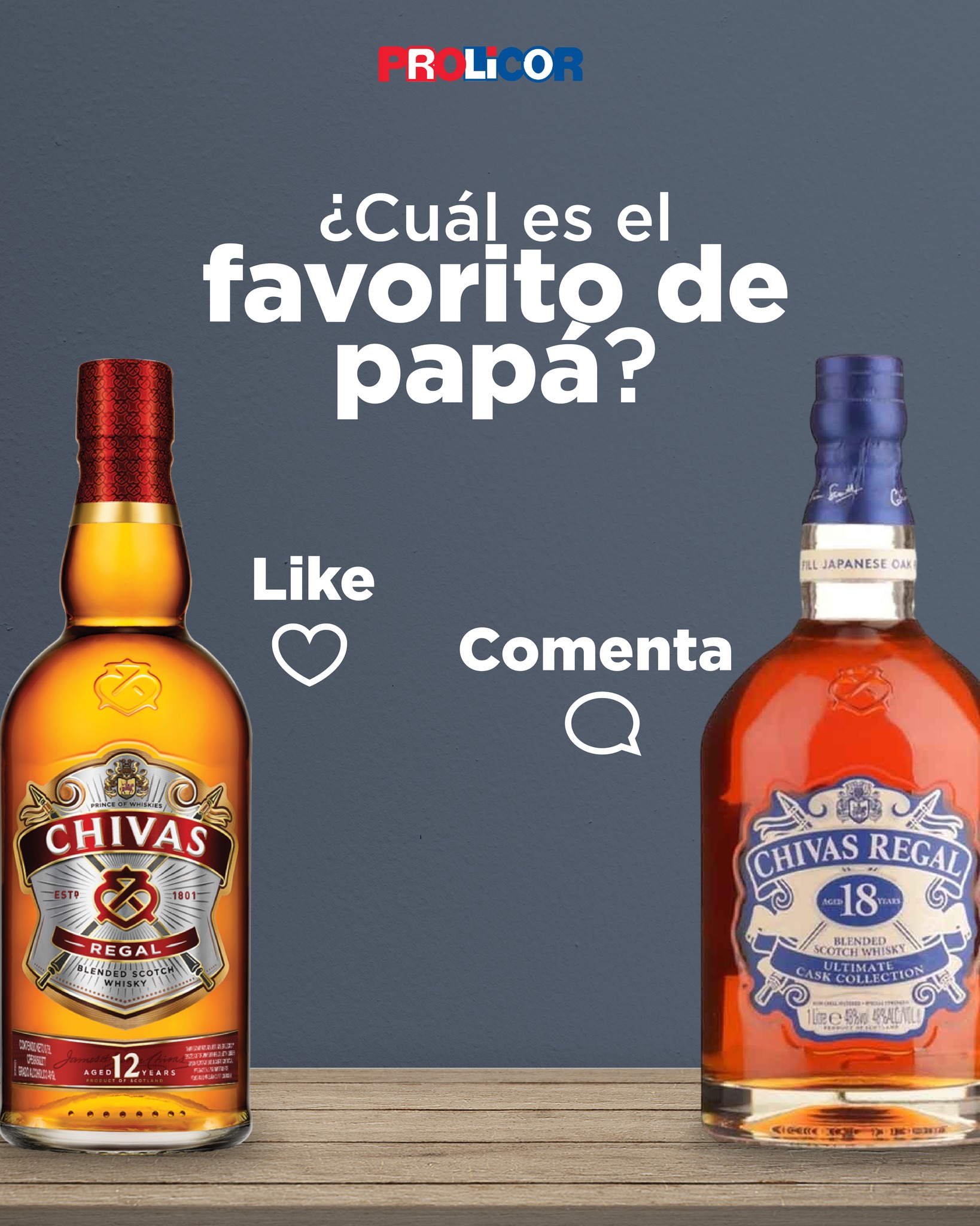 El gusto por el whisky es único y... - Prolicor San Cristóbal