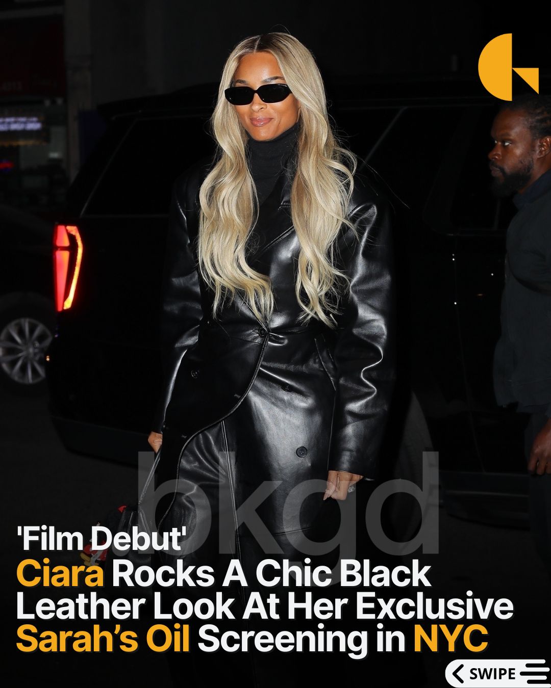 Backgrid - Ciara made a bold entrance at The Whitby Hotel... | Facebook