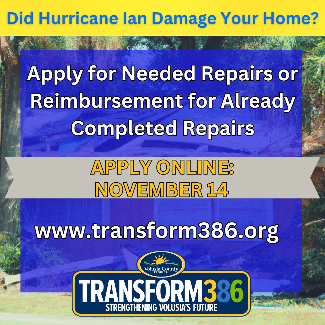 Apply for financial aid through... - City of New Smyrna Beach