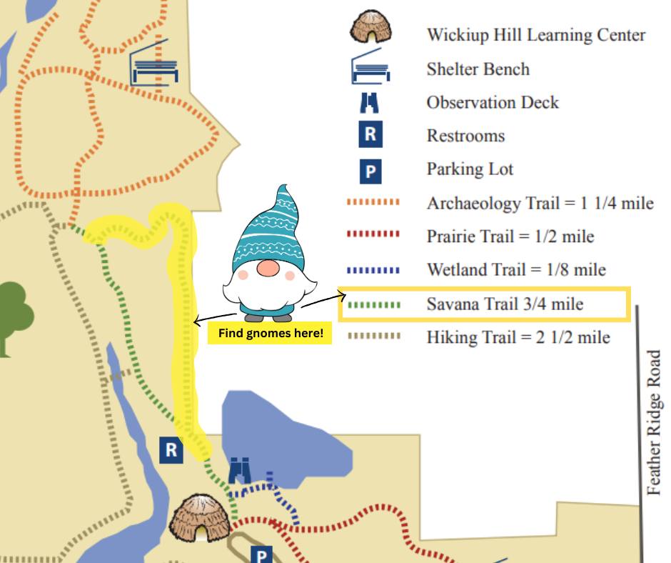 The gnomes are hiding along the... - Linn County Conservation