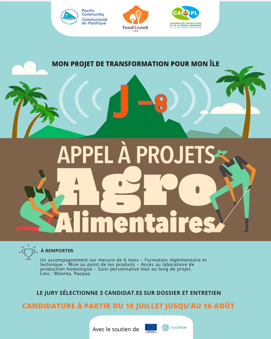 Food & CookLab - J-8️⃣ avant la fin de notre premier appel à projets ...