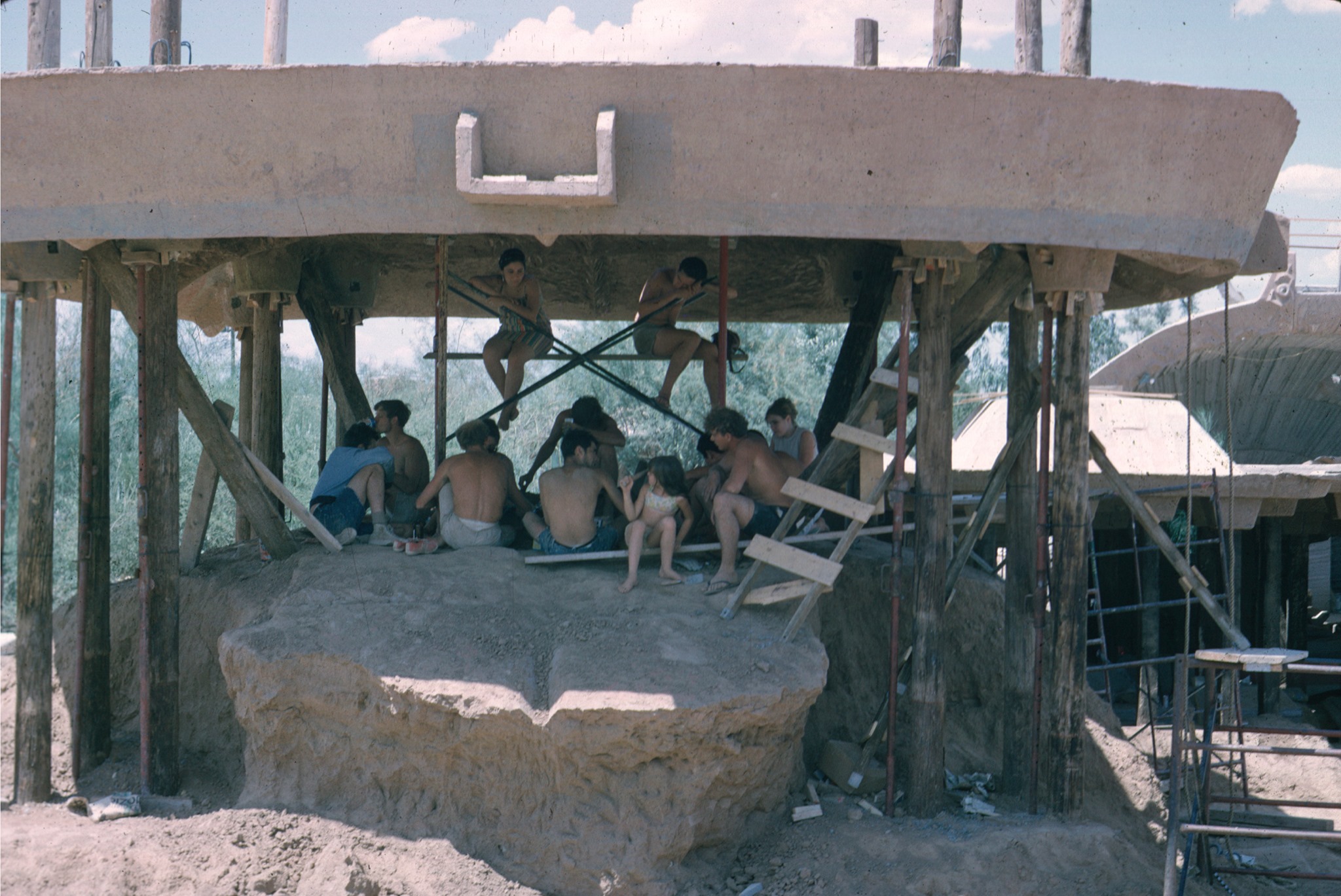 Cosanti - The Cosanti Pool Swipe to see the canopy being... | Facebook
