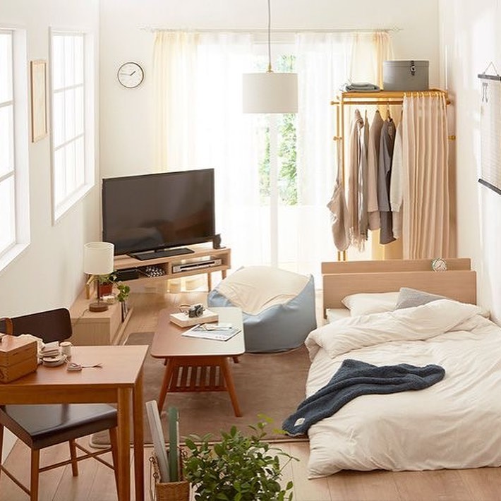 ไอเดียแต่งห้อง 1R :) Cr. Pinterest... - LandHousing Thailand