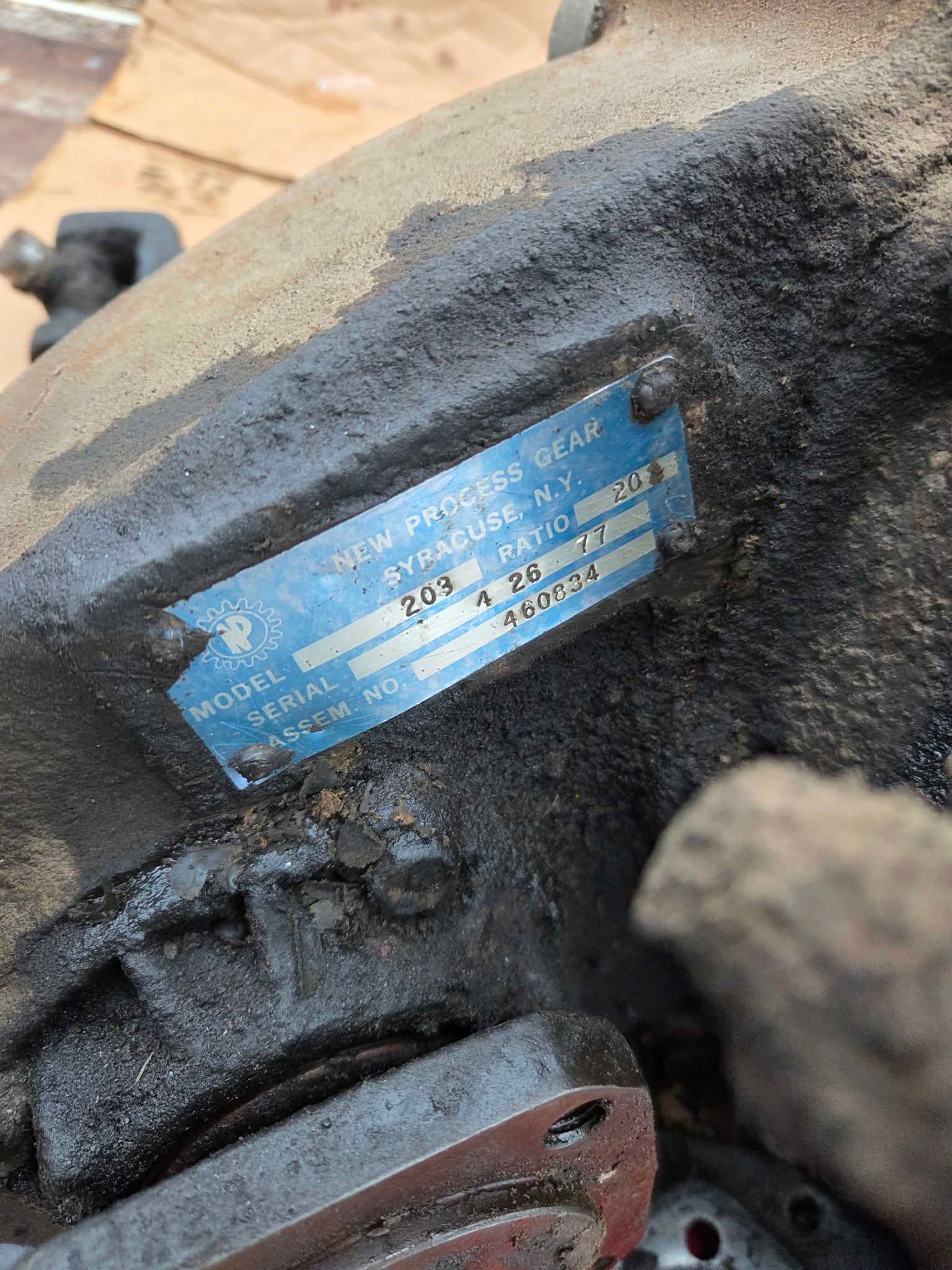 NP203 transfer case - Car Engines & Engine Parts - Tetonia, Idaho ...