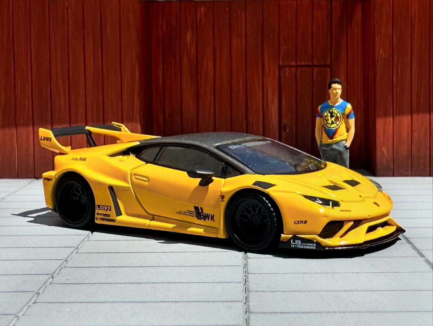 Mini GT Lamborghini Huracan GT - Giallo Auge. (RHD & LHD) 😍🤩