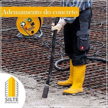 ADENSAMENTO DO CONCRETO É a operação... - Silte Engenharia | Facebook