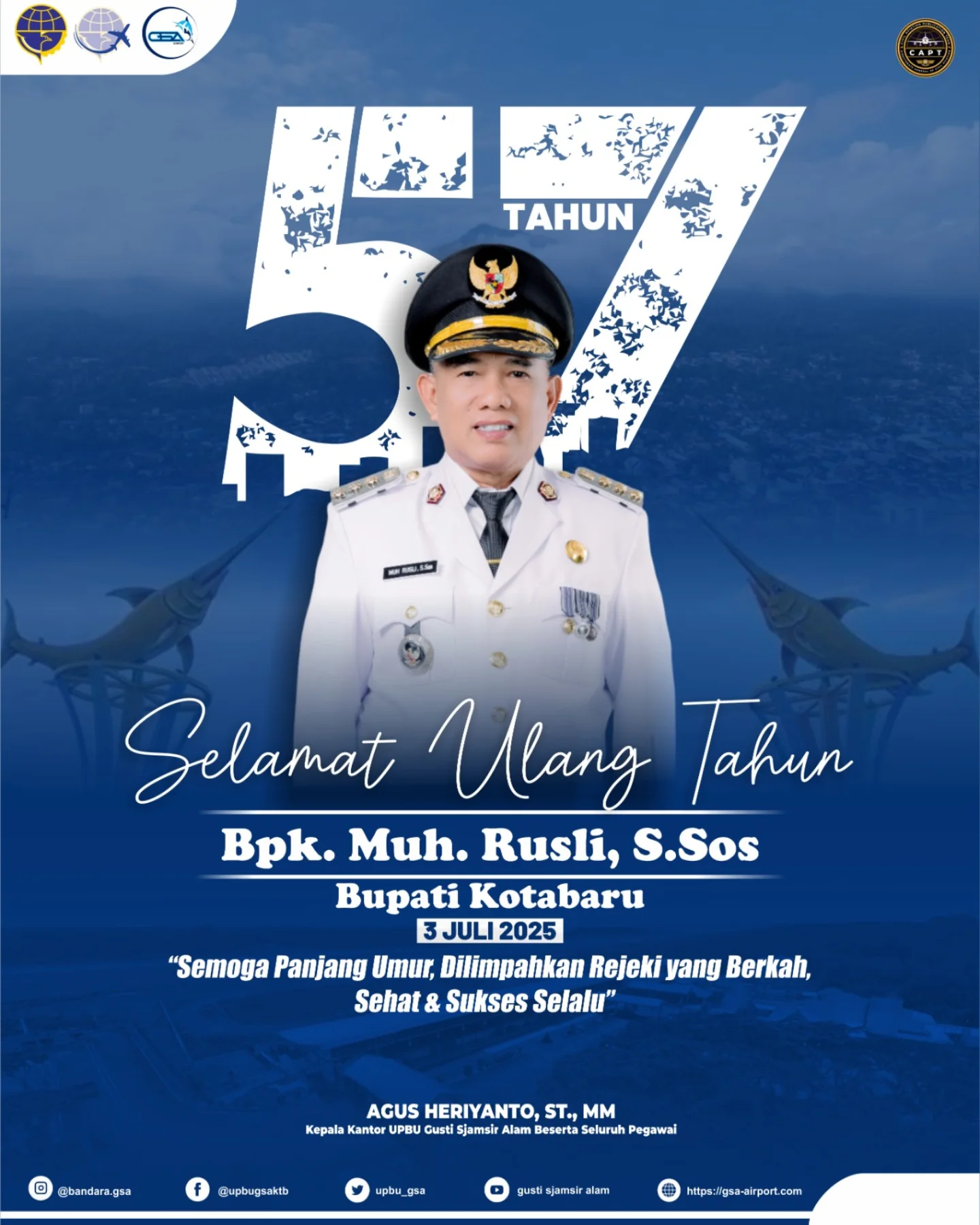 Unit Penyelenggara Bandar Udara Gusti Sjamsir Alam - Kotabaru ...