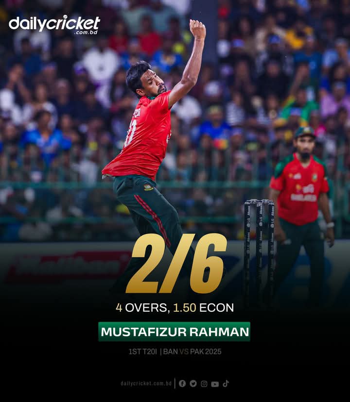 Taimor - 🔥 Masterclass from the Fizz! 🔥 Mustafizur Rahman stuns with 2 ...