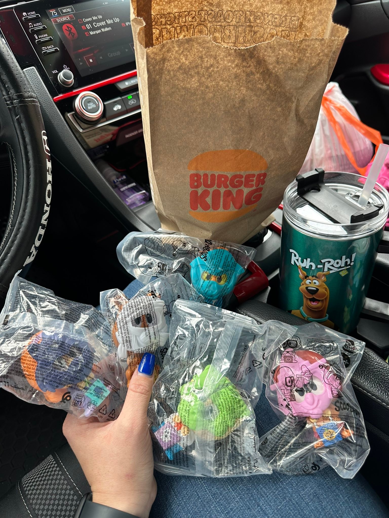 Scooby Doo fan finds Halloween display set at Burger King