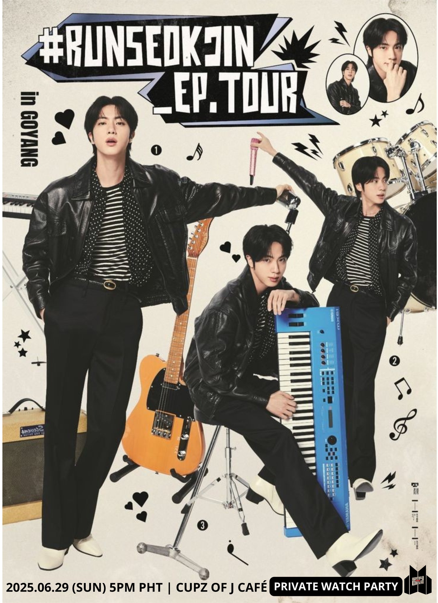 BTS ジン JIN I NEED U クリスマス RUN 他トレカ 6点セット The best Christmas gift for the ARMY! 🎁💜 Celebrate the season