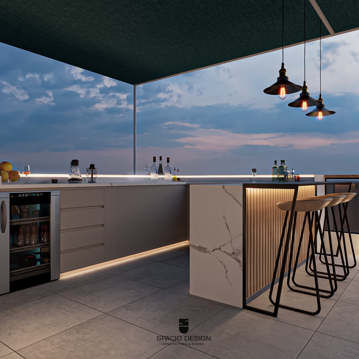 PROPUESTA DE DISEÑO TERRAZA 👷‍♀️🏠⛏... - Spacio Design Perú | Facebook