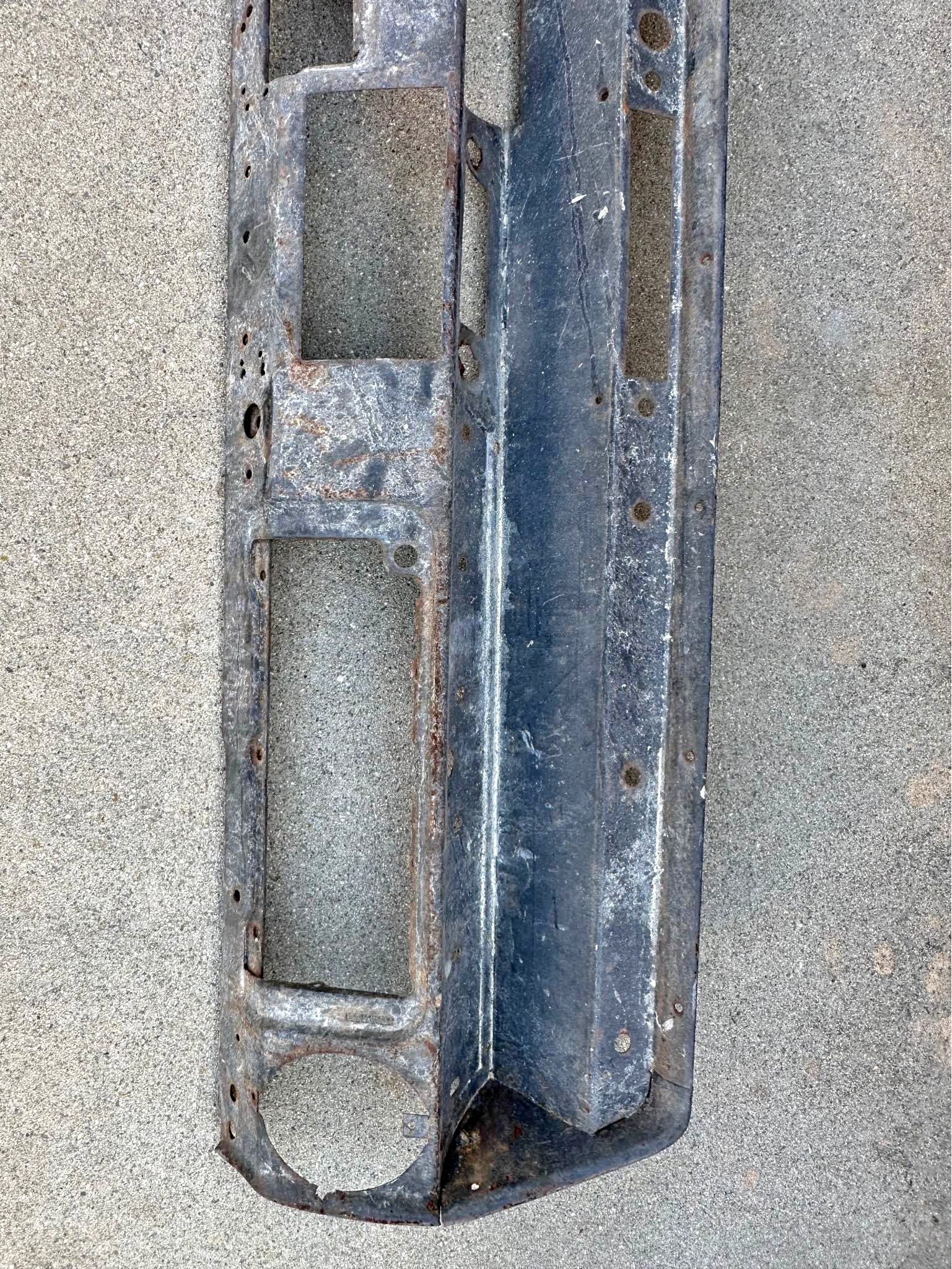 1966 / 67 A body Chevelle Dash Shell with AC - Car Exterior Parts ...