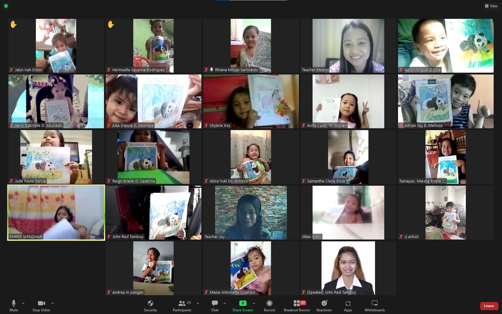 Friyay... - JMD Young Learners Tutorial and Development Center