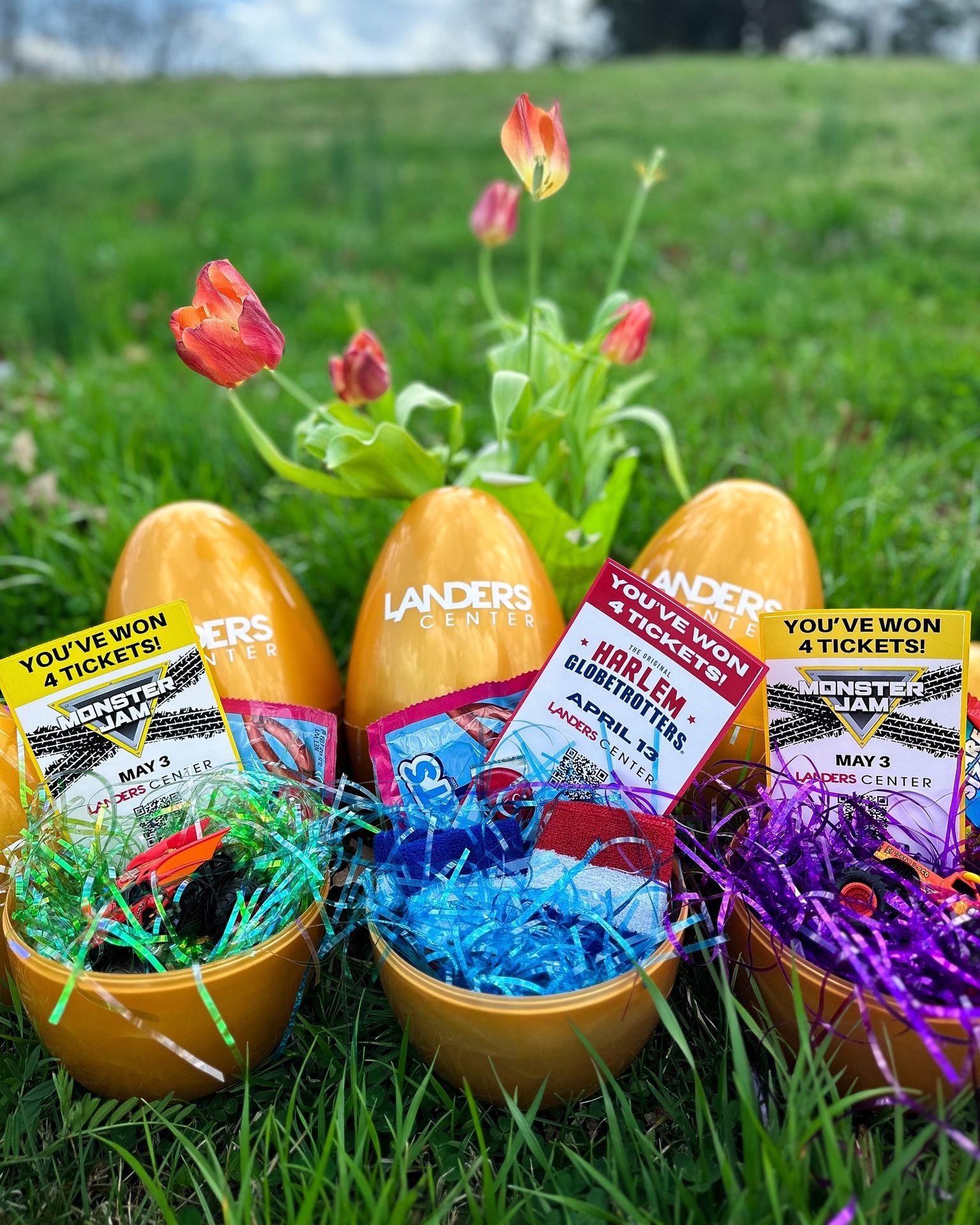 Landers Center - EASTER EGG HUNT 3/28! 🐰🥚 Clues will be...