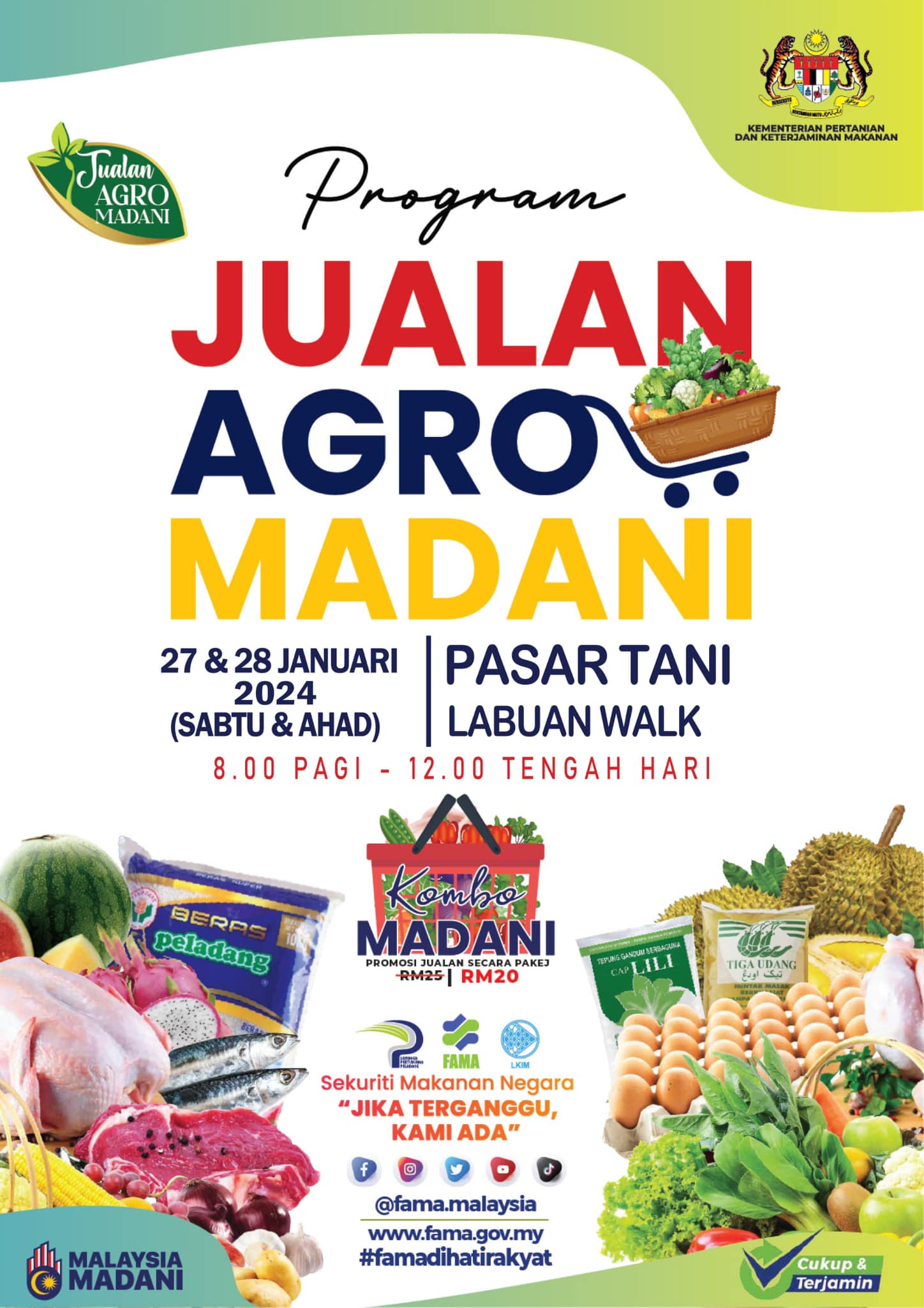 Pasar Tani Labuan Walk | Labuan