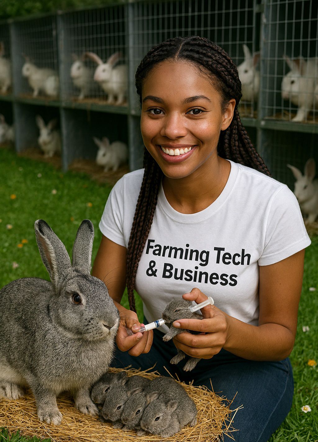Youth in Agriculture | 🐇 BREEDING RABBITS FOR BIGGER LITTERS 🍼 | Facebook