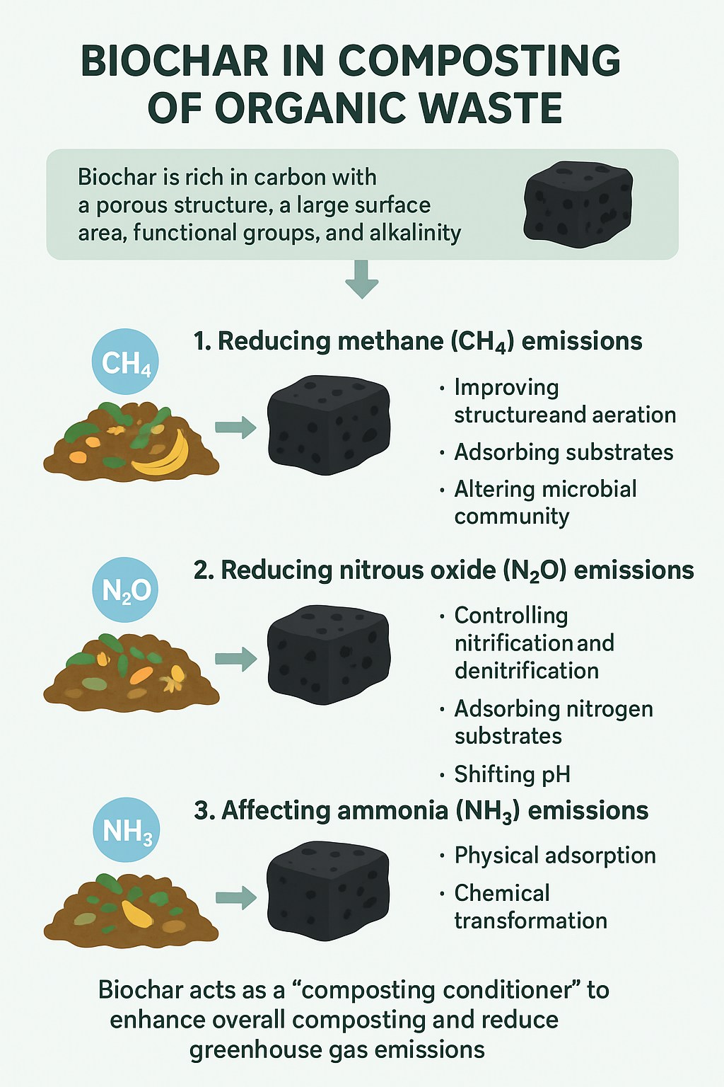 วิศวกรรมสิ่งแวดล้อม(Environmental Engineering) | กลไกการเติมไบโอชาร์ ...
