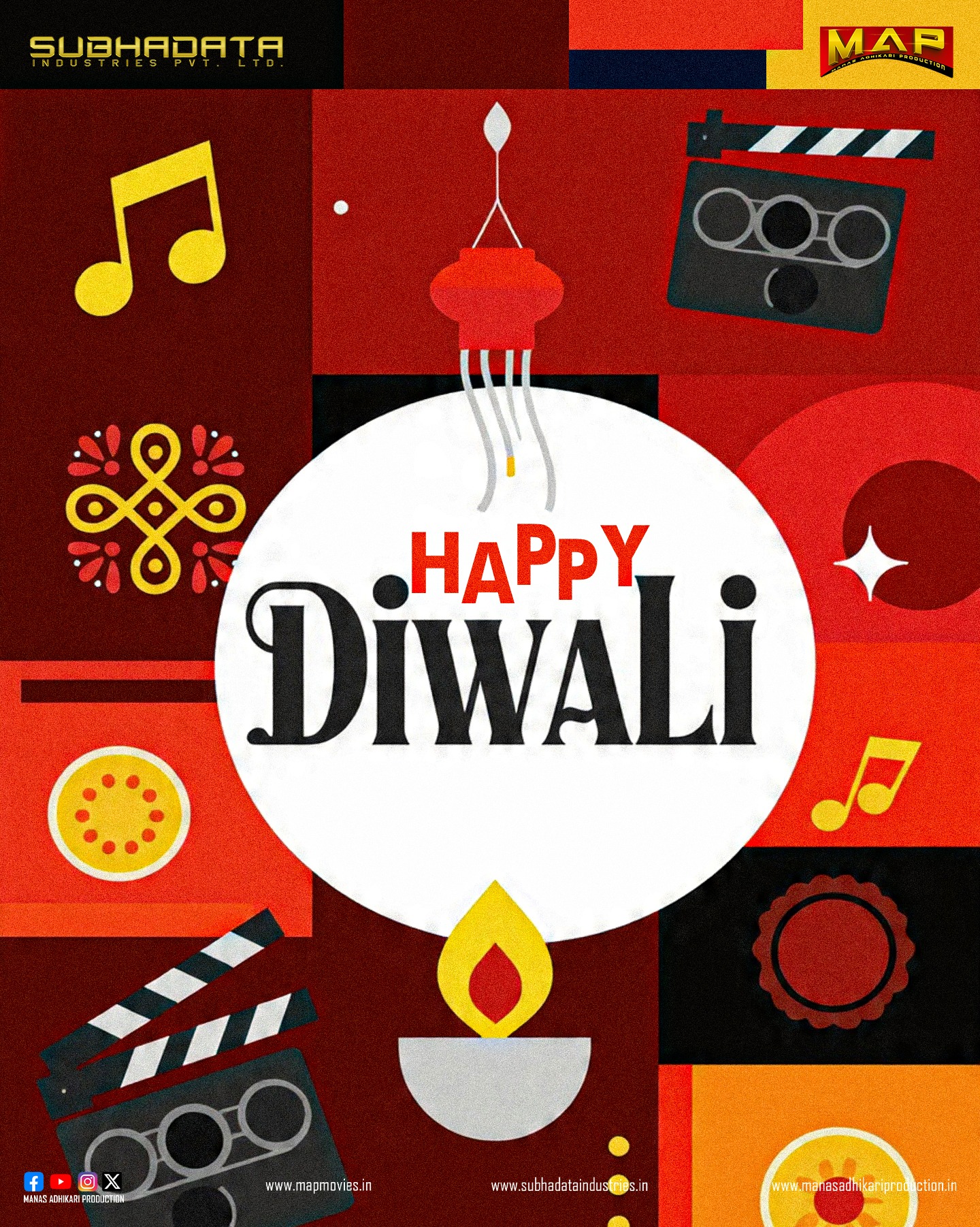 Manas - 💖💖💖Happy Diwali from Manas Adhikari Production 💖💖💖 #mapmovies # ...