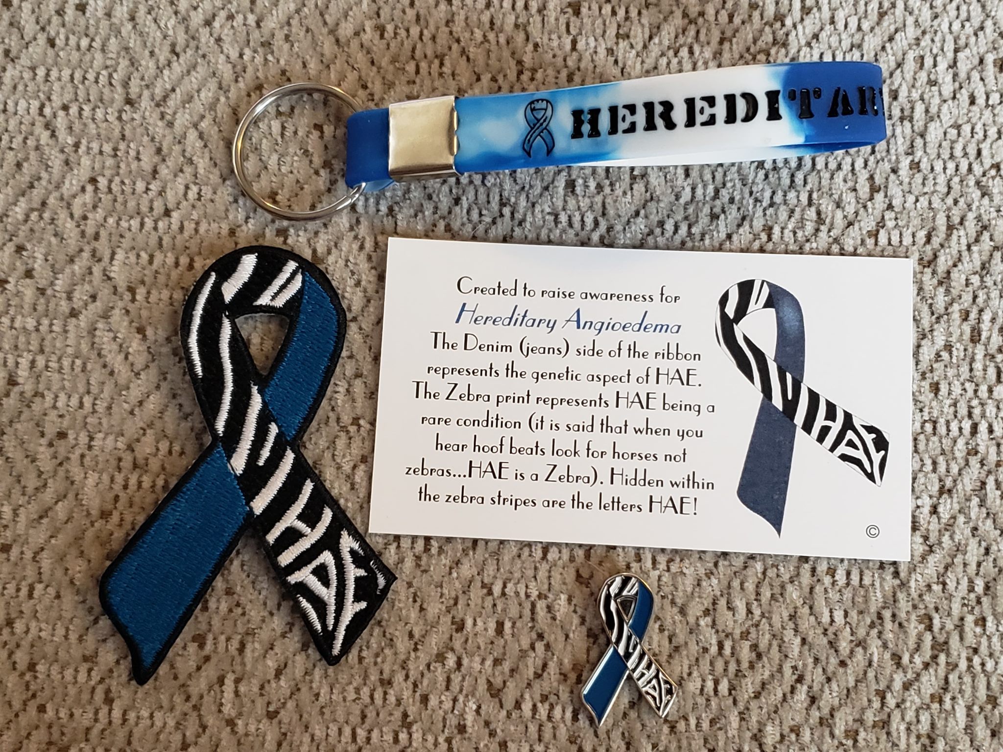 The HAE ribbon | Kernersville NC