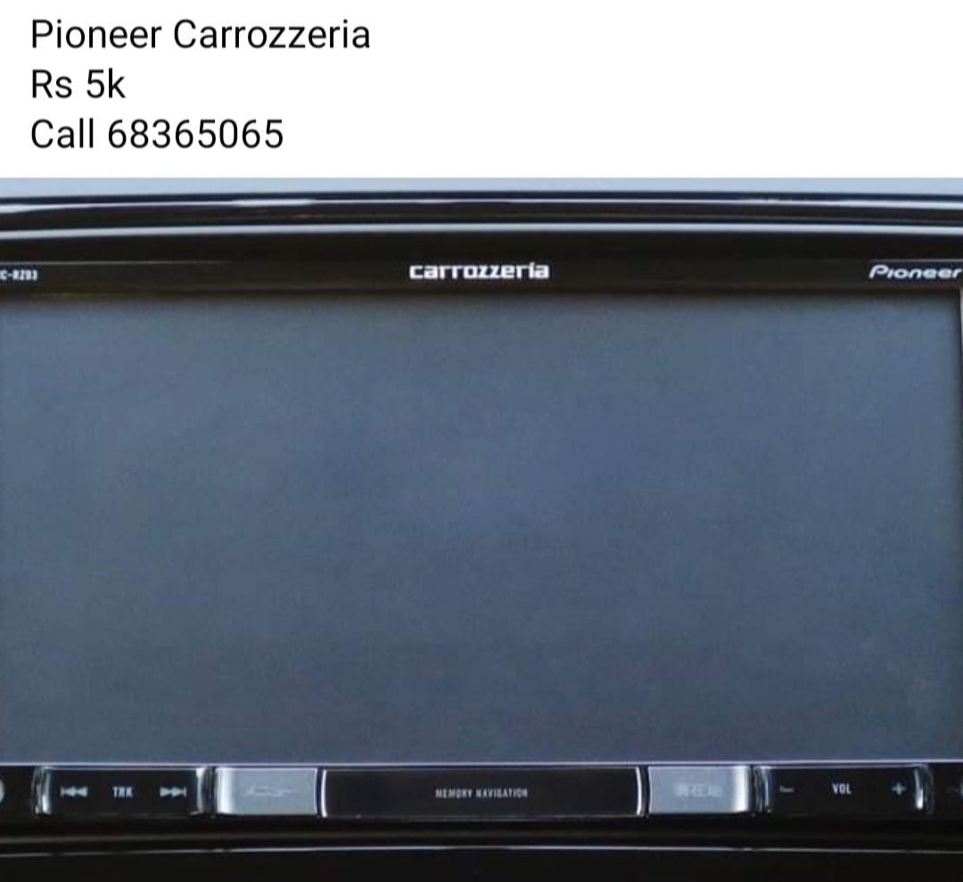 Head unit pioneer Carrozzeria AVIC-RZ33 Rs 3k fix Call 58365065