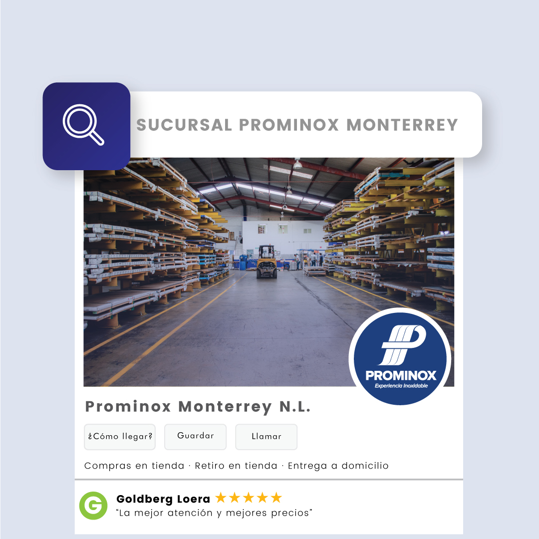 Prominox - ¿Necesitas material para tu proyecto? Visita la... | Facebook