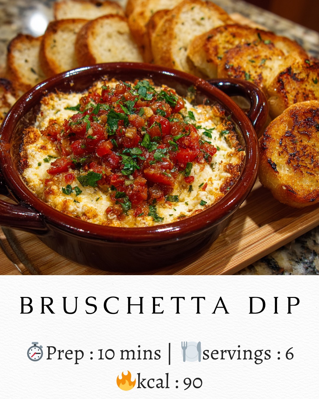 Homestyle - Bruschetta Dip 🍅🧄 Fresh, bold, and irresistibly flavorful ...