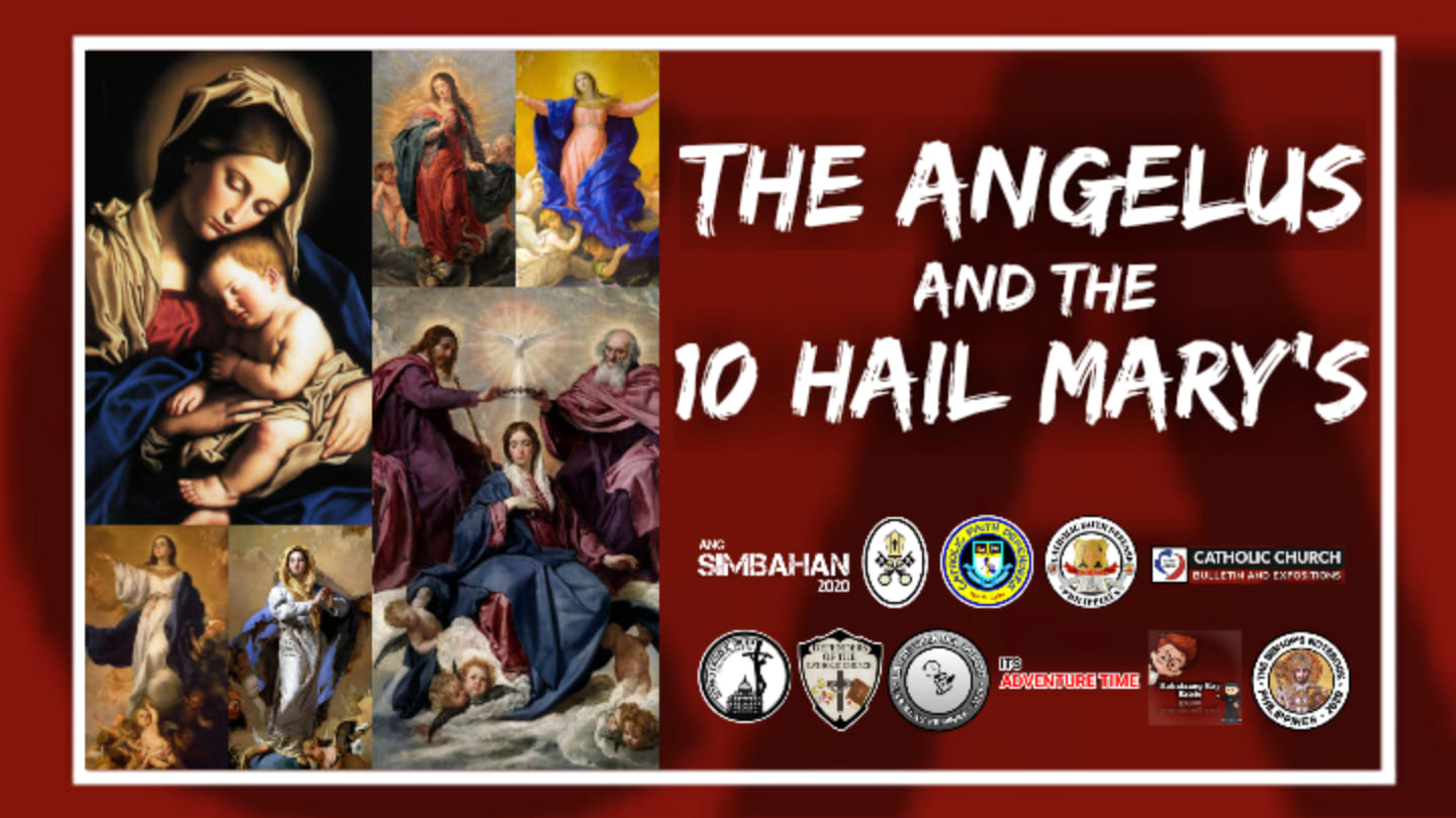 Daily - ANG ANGELUS (Ika-12 ng Tanghali) . . L: Sa Ngalan ng Ama, ng ...