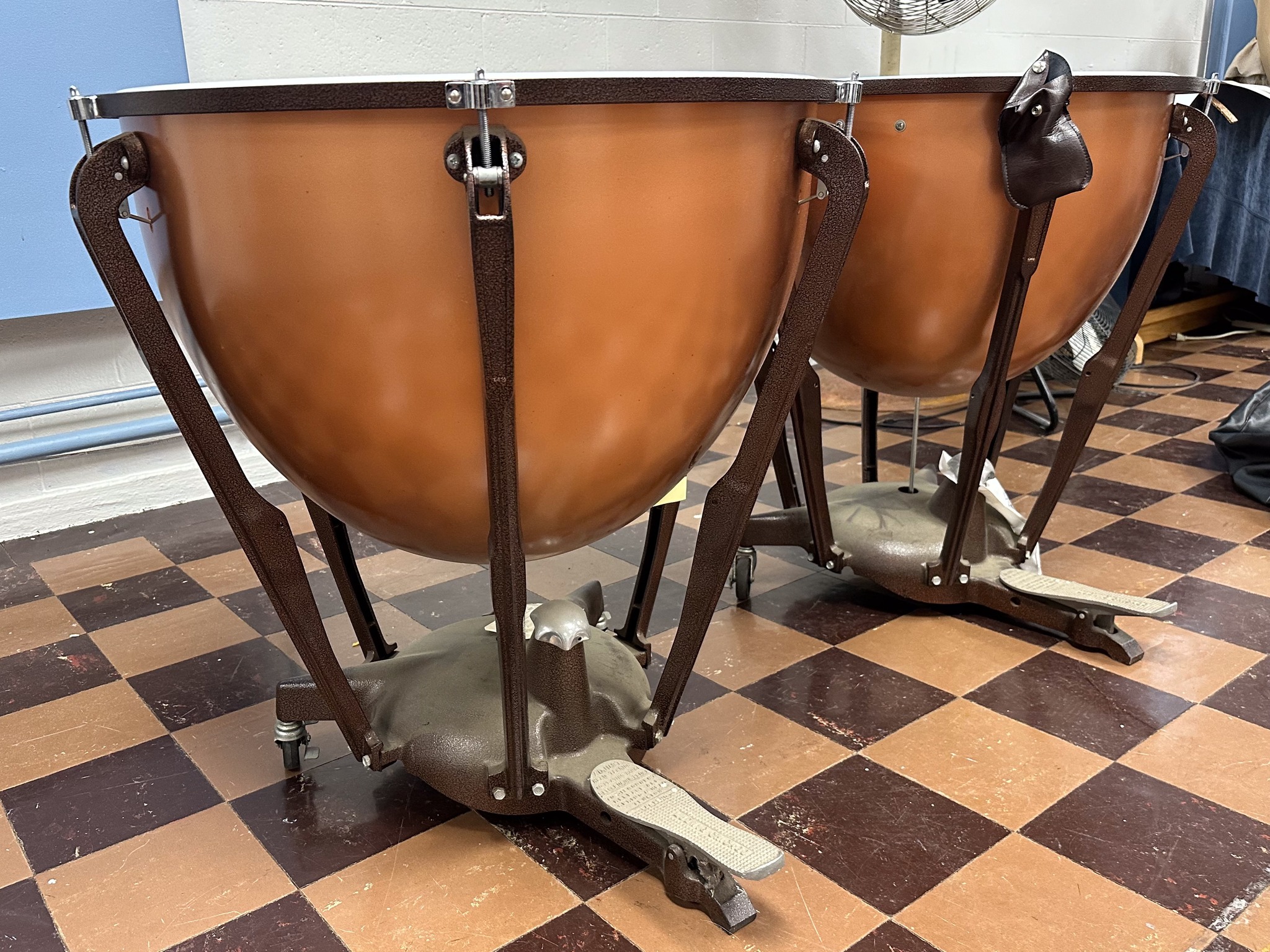 Ludwig Standard Fiberglass Timpani 26/29 inch Set - Percussion 