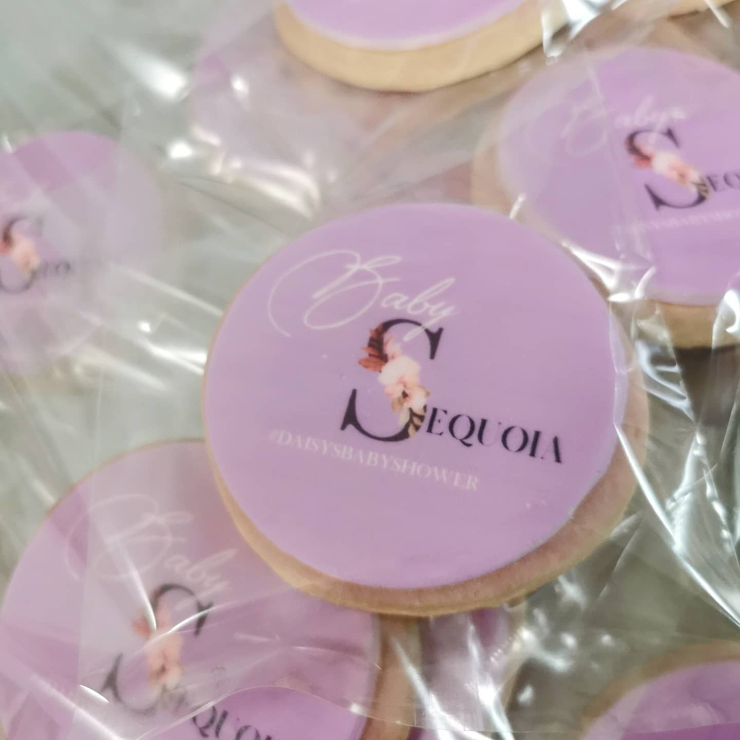 Hello Delicious - Custom cookies for a baby shower. Can be...