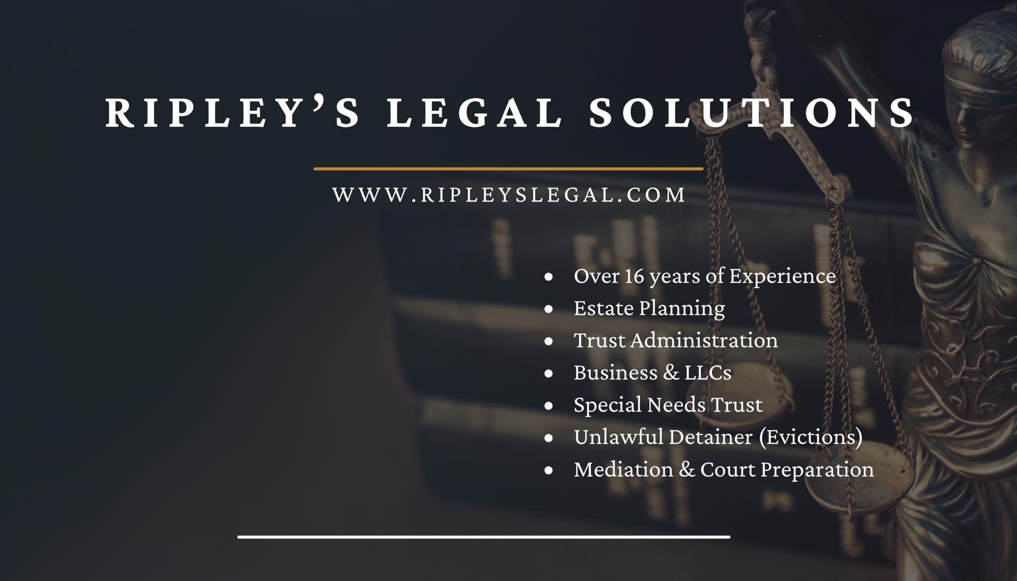 Ripley’s Legal Solutions | Spring Valley Lake CA