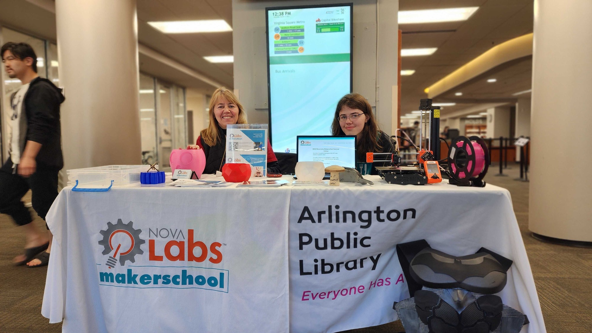 We are at the Arlington VA Public... - Nova Labs MakerSchool