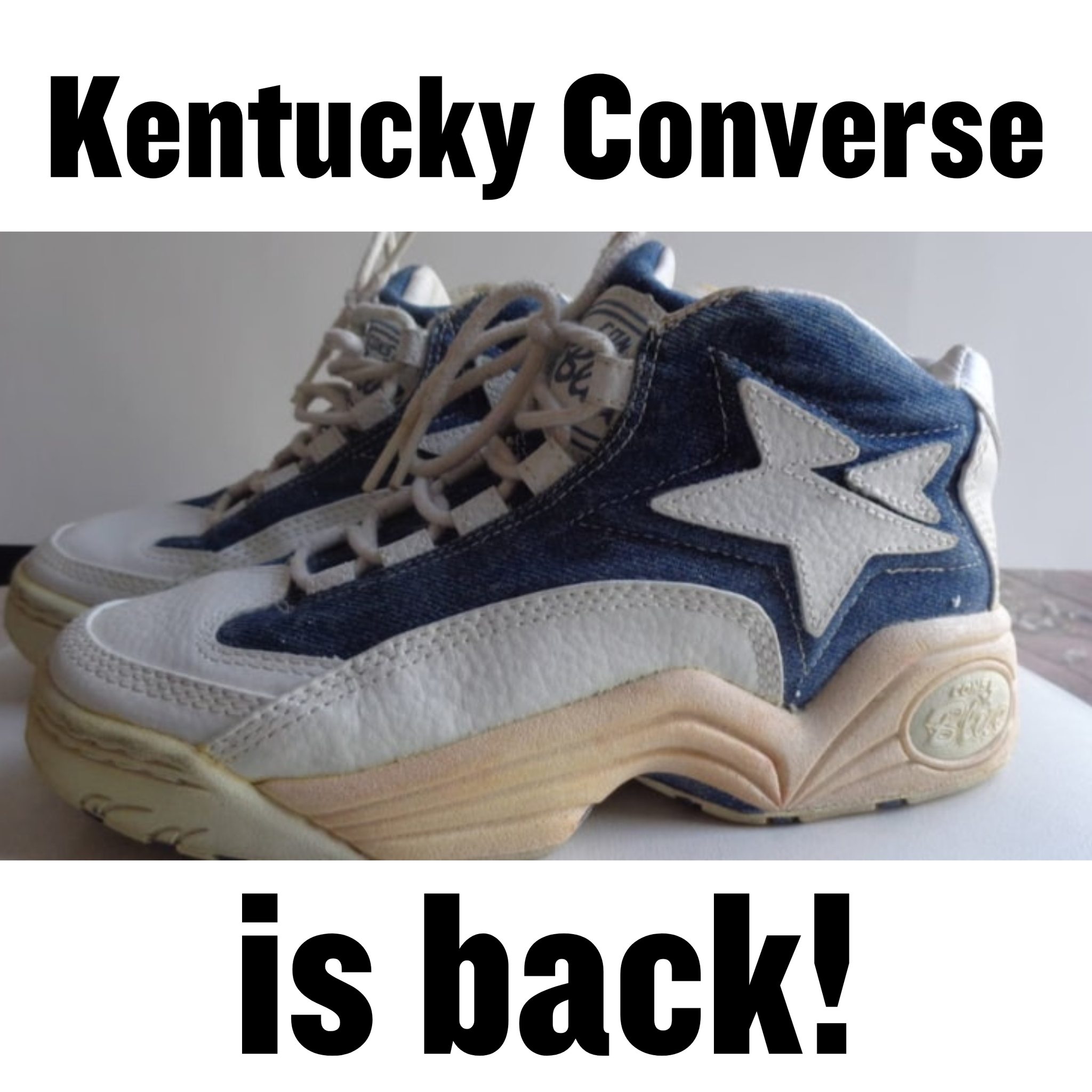 BREAKING: Converse has updated their website for the Kentucky 