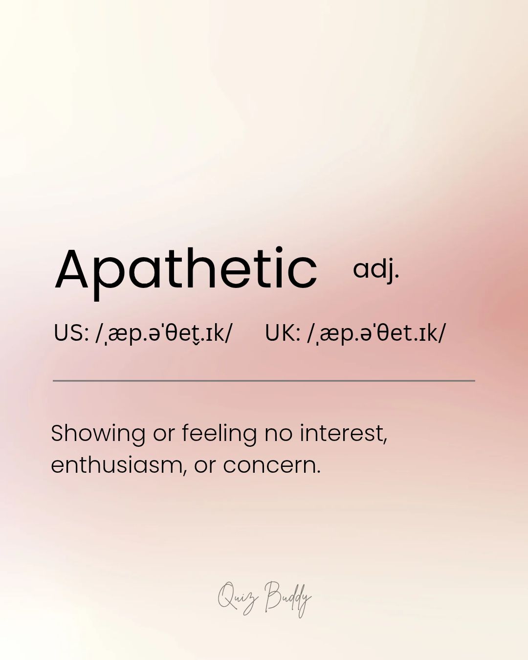 Quiz Buddy - Discover a New Word! 📚 Featured Word:... | Facebook
