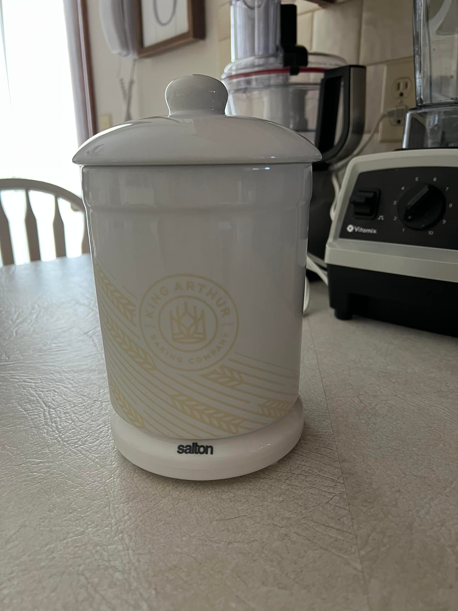 Upgraded Sourdough Starter Warmer Mat With 1°F Thermostat (70-100°F) & 12-Hour Timer - Standard 2-Pin Plug, 5.4x7.1in, For Home Baking
