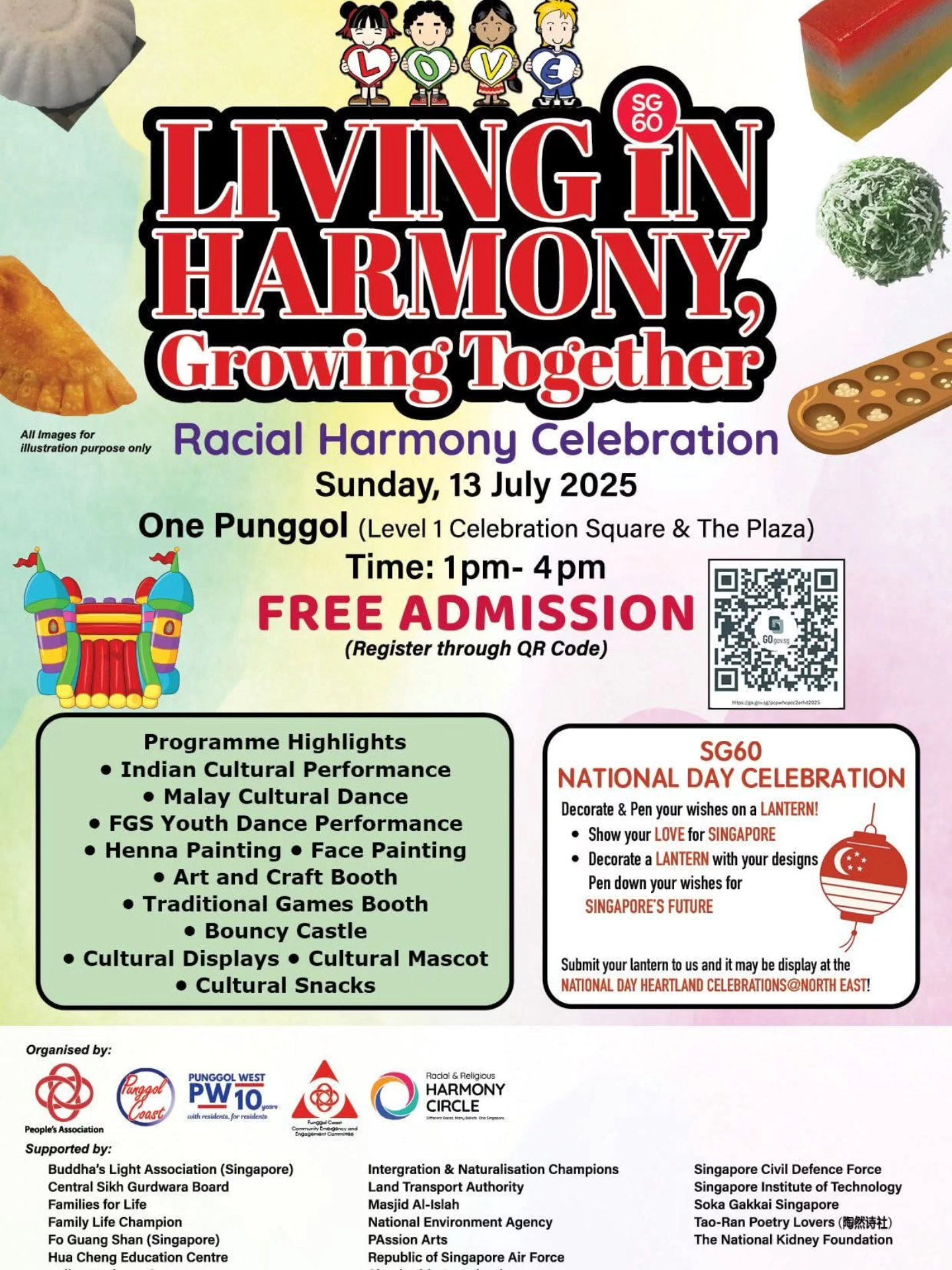 Punggol - 🎉 𝗖𝗲𝗹𝗲𝗯𝗿𝗮𝘁𝗲 𝗥𝗮𝗰𝗶𝗮𝗹 𝗛𝗮𝗿𝗺𝗼𝗻𝘆 𝗮𝘁 𝗢𝗻𝗲 𝗣𝘂𝗻𝗴𝗴𝗼𝗹 🇸🇬 Join us on ...