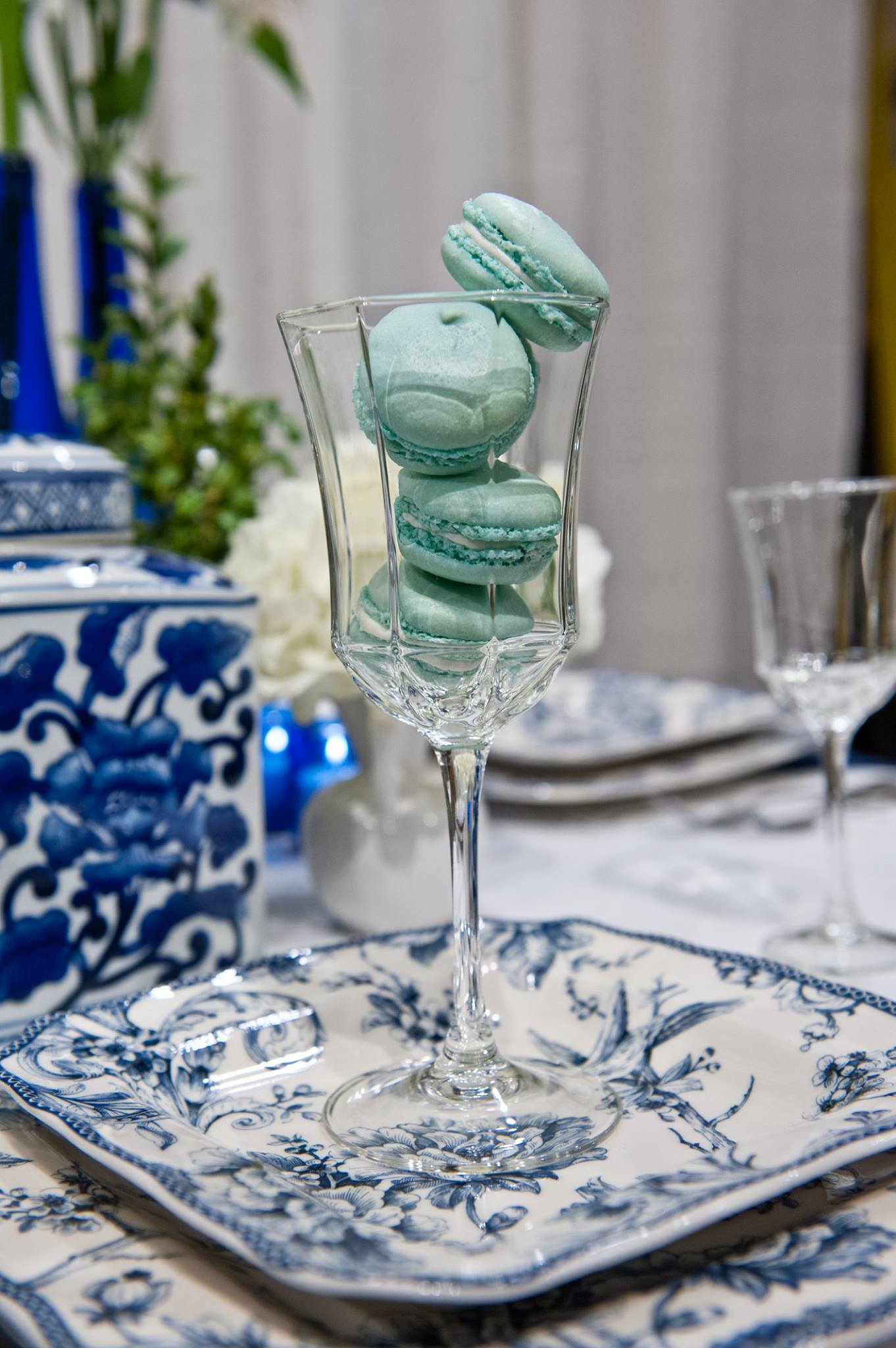 Cool, calming blue is a beautiful... - The Rabbit Hole Bakery | Facebook