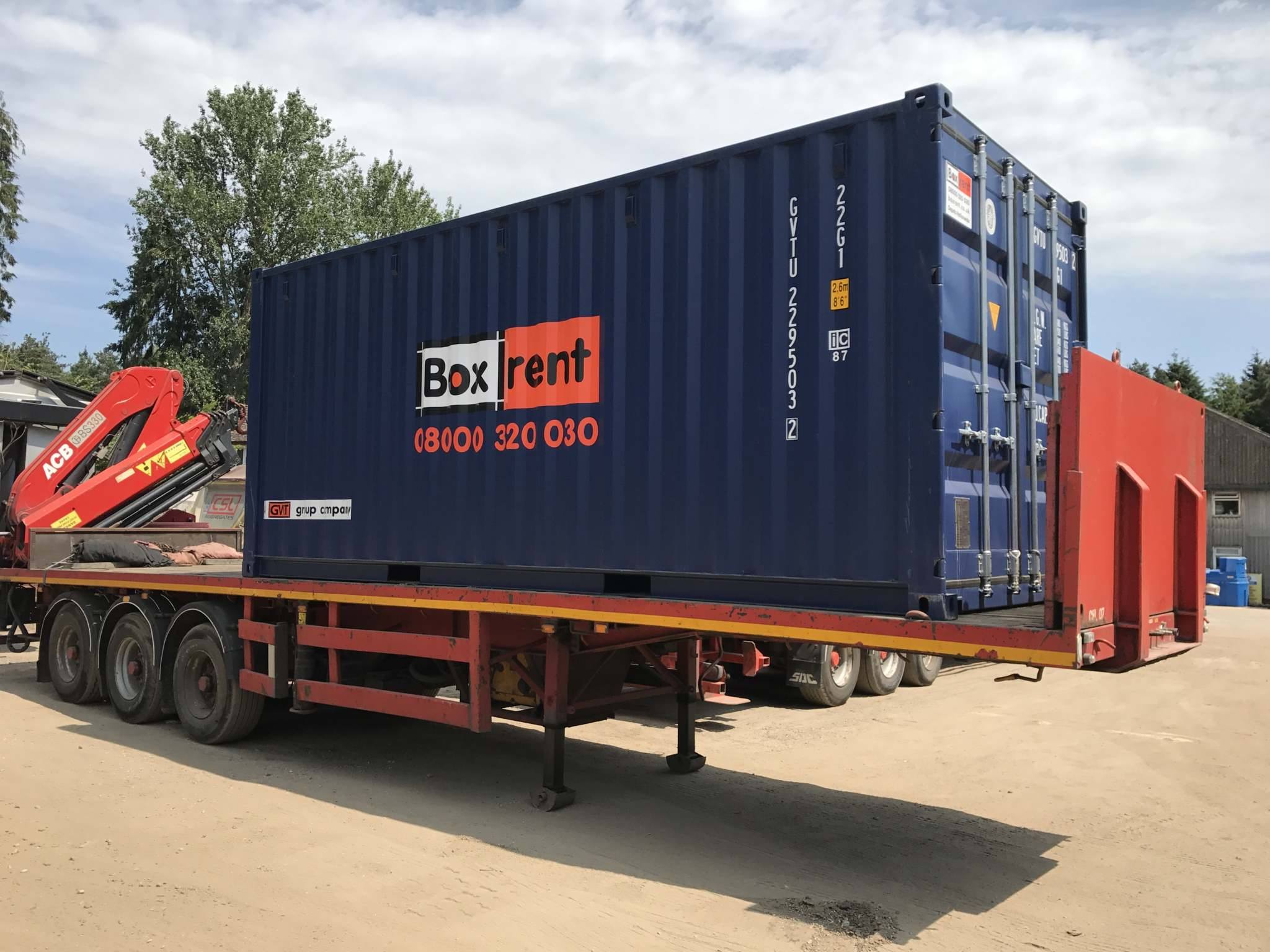 Boxrent Limited - The arrival of our latest batch of 20'...