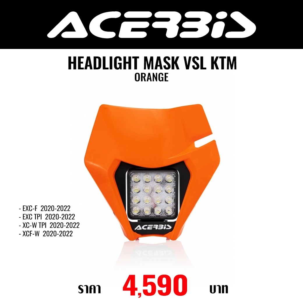ACERBIS HEADLIGHT VSL MASK KTM... - DirtshopThailand