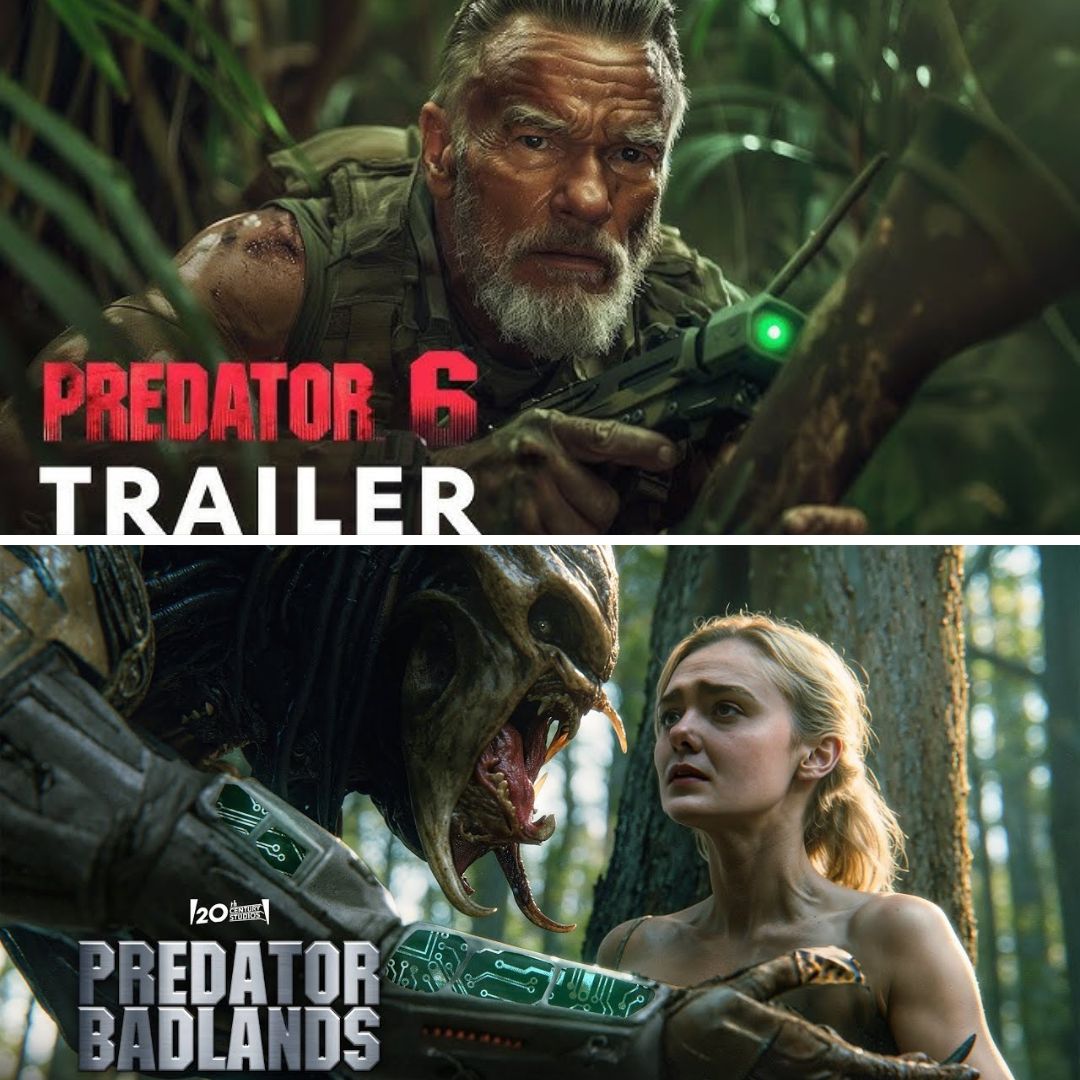 Movie - Predator 6: Badlands – Trailer (2025) Arnold Schwarzenegger ...