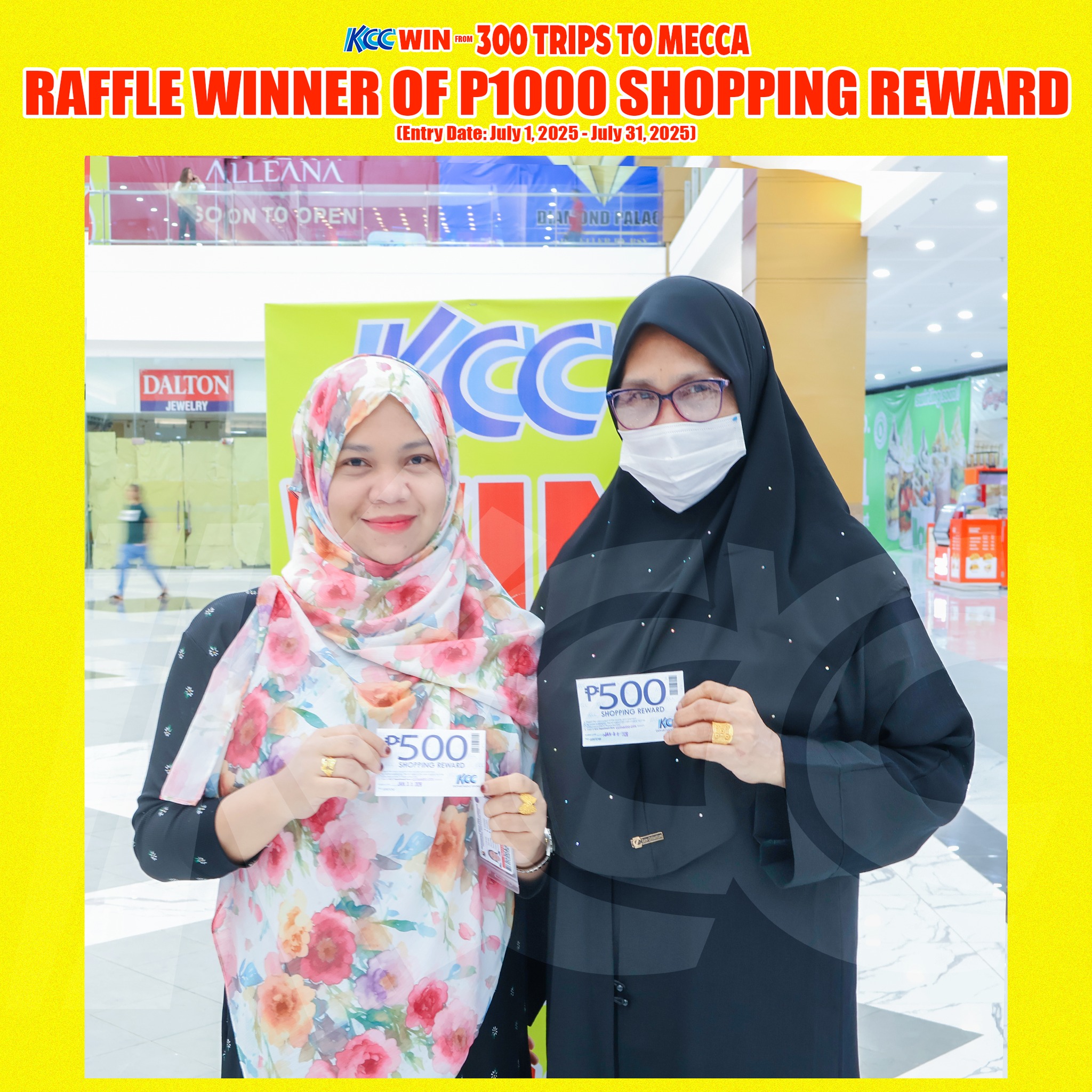 Congratulations sa mga raffle... - KCC Mall of Cotabato | Facebook
