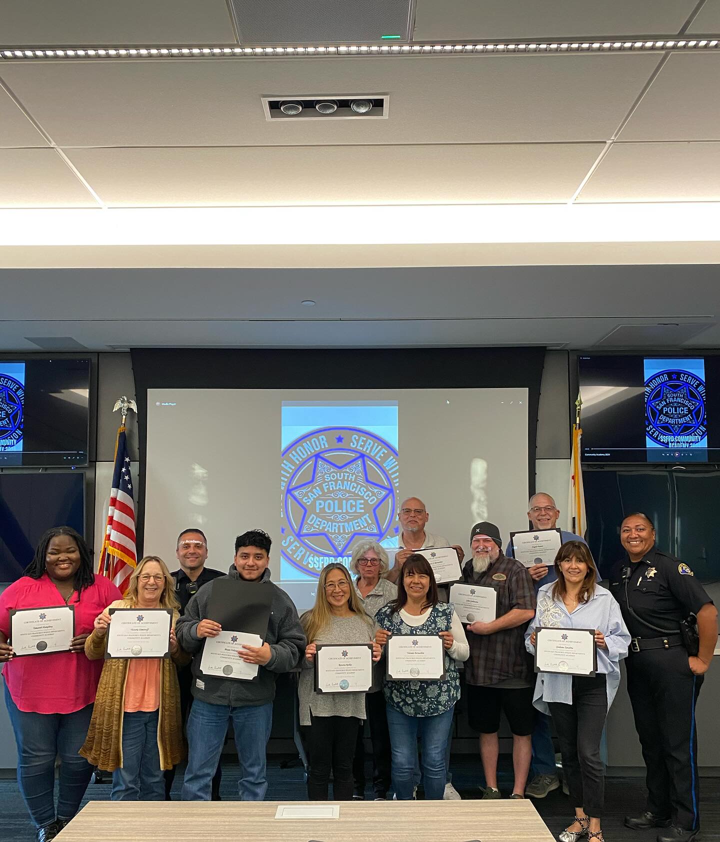 Congratulations to... - South San Francisco Police Department