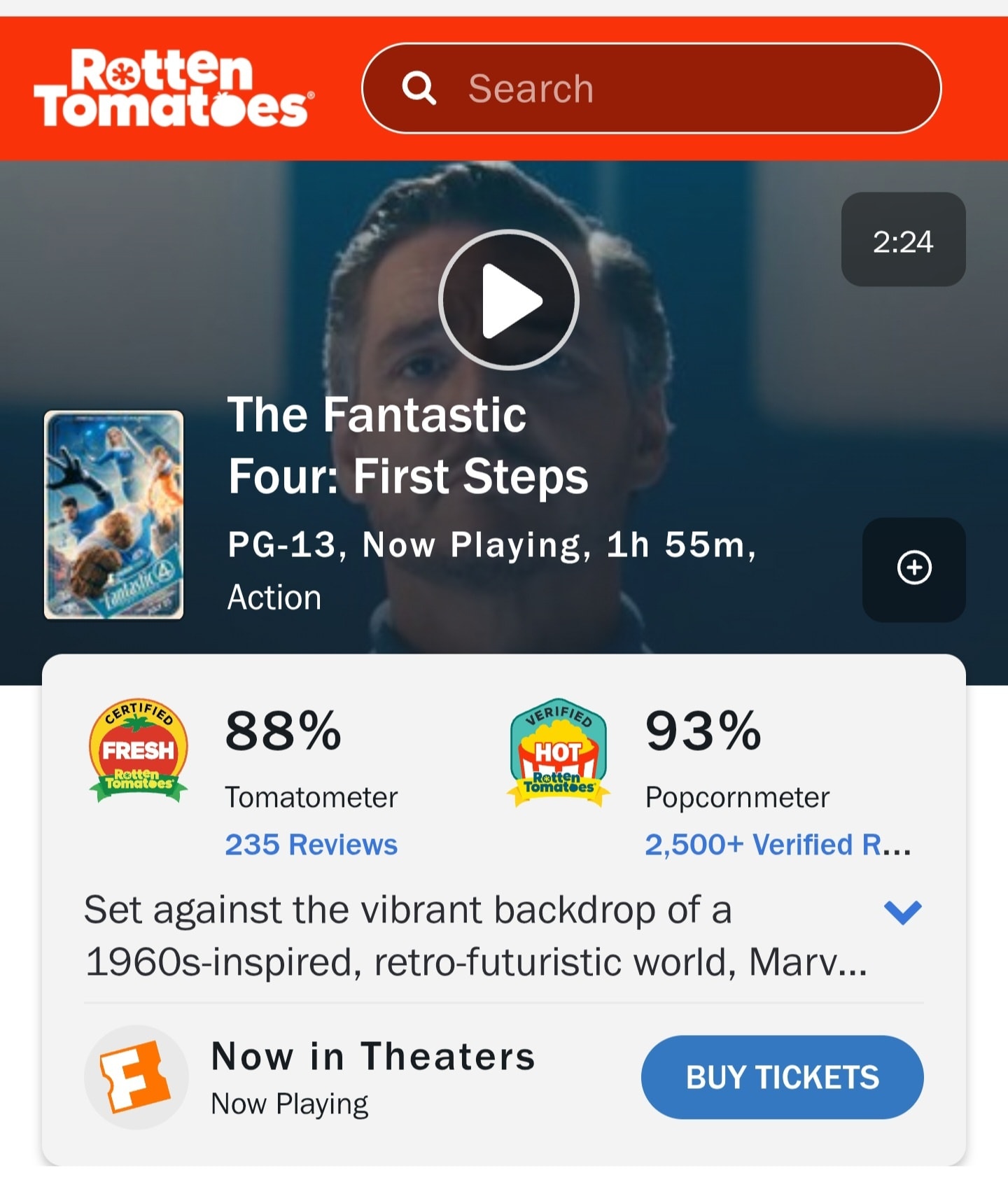 ‘THE FANTASTIC FOUR: FIRST STEPS'... - Marvel Fans India | Facebook