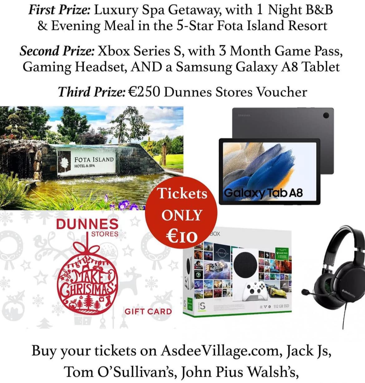 LAST CALL FOR OUR RAFFLE…... - Asdee Community Development